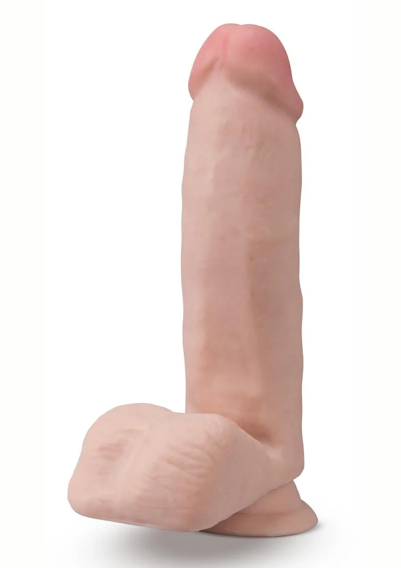 Dr. Skin Plus Posable Dildo with Balls and Suction Cup - Image 6