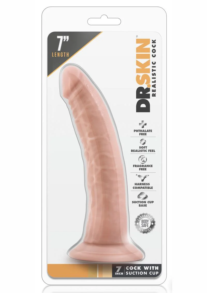 Dr. Skin Realistic Cock with Suction Cup Dildo - Image 2