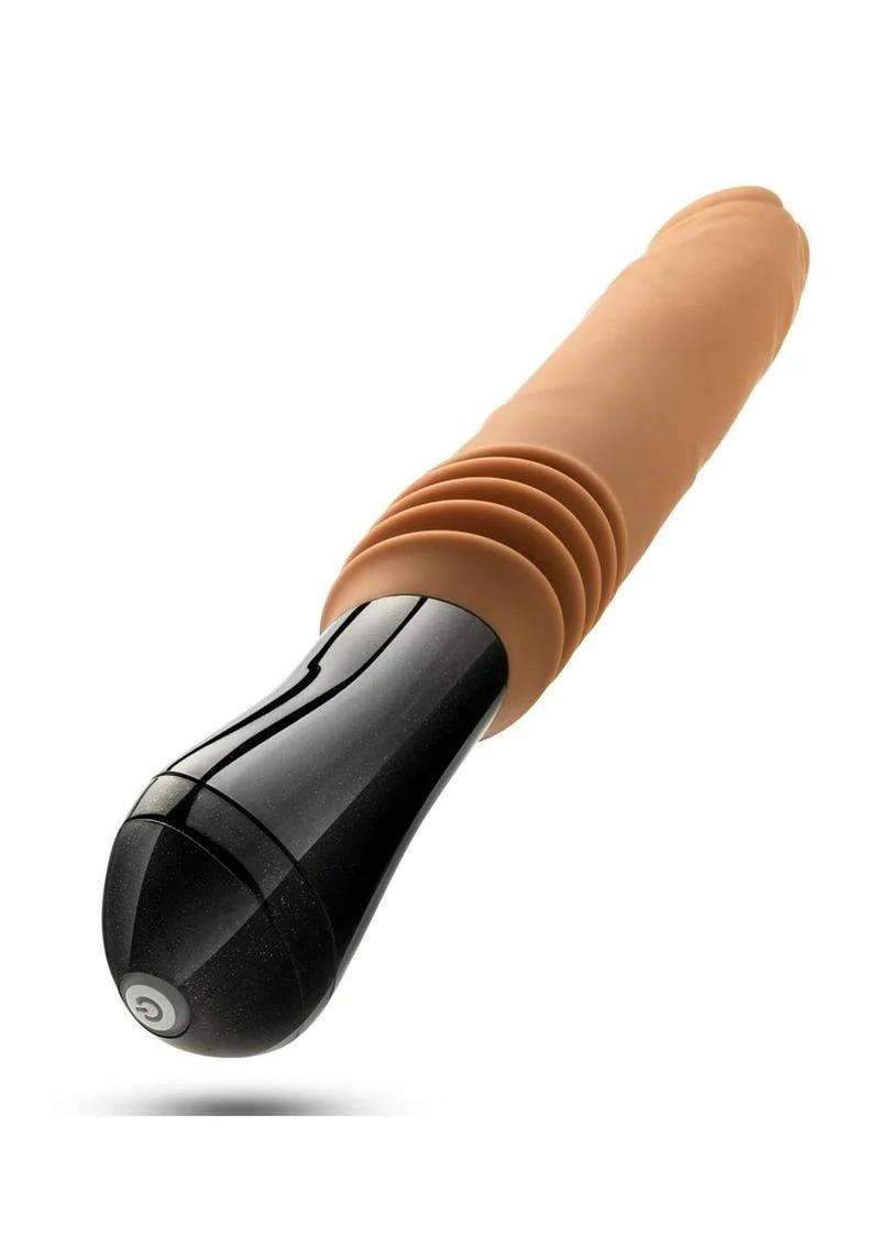Dr. Skin Silicone Dr. Arthur Rechargeable Thrusting Gyrating Vibrating Dildo - Image 4