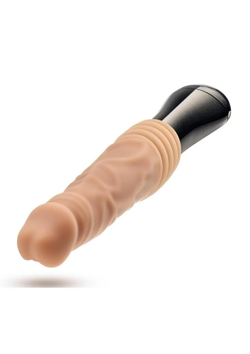 Dr. Skin Silicone Dr. Knight Rechargeable Thrusting Gyrating Vibrating Dildo - Image 3