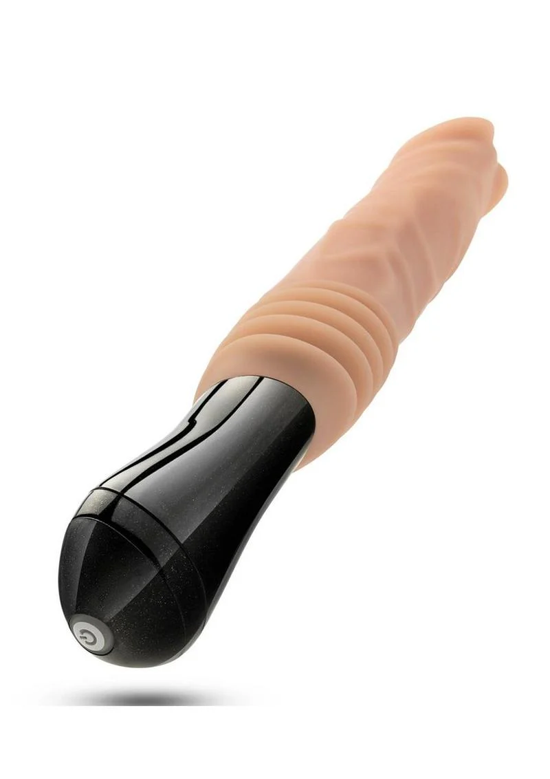 Dr. Skin Silicone Dr. Knight Rechargeable Thrusting Gyrating Vibrating Dildo - Image 4