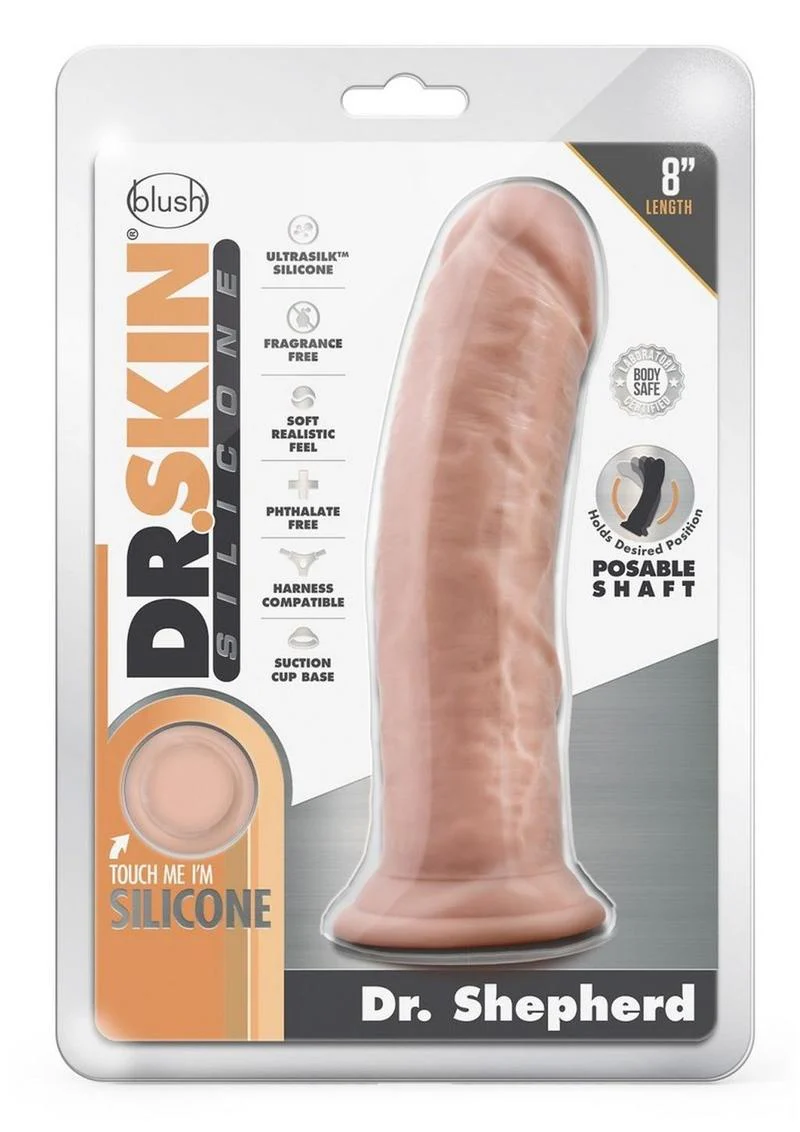 Dr. Skin Silicone Dr. Shepherd Dildo with Suction Cup - Image 2