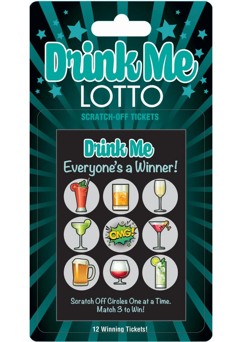 Drink Me Lotto Scratch Off Tickets - Image 2
