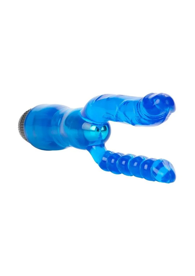 Dual Penetrator Vibrator with Anal Beads - Image 3