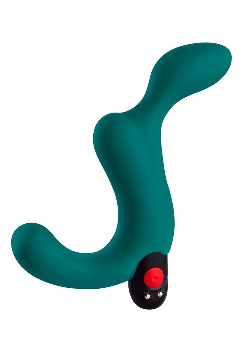 Duke Silicone Vibrating Prostate Anal Plug - Deep Sea - Image 2