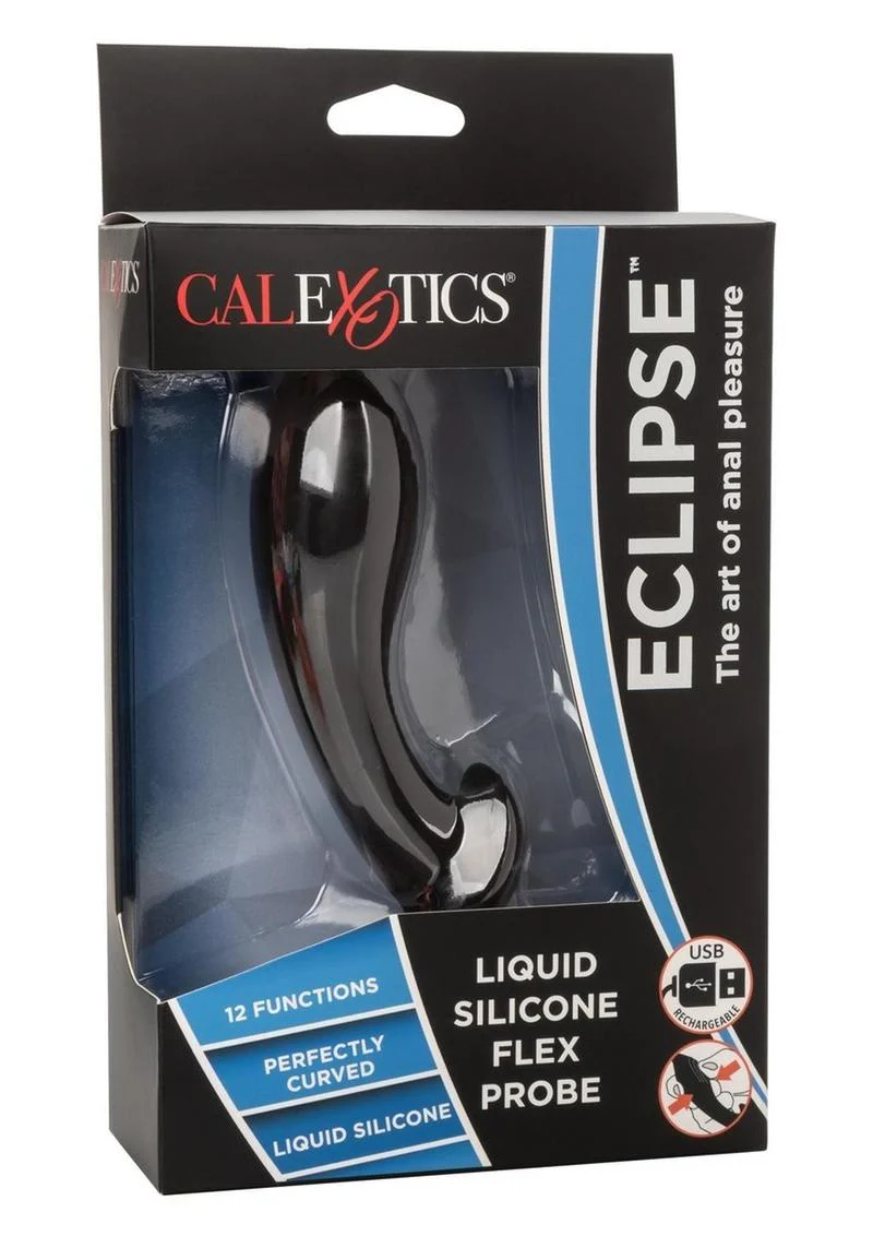 Eclipse Rechargeable Liquid Silicone Flex Probe - Image 2