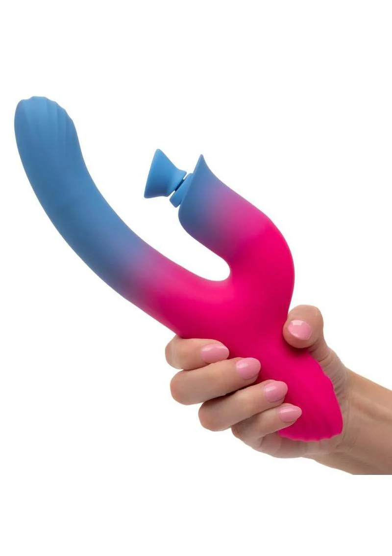Elation Rechargeable Silicone Dual Stimulator with Suction - Image 4