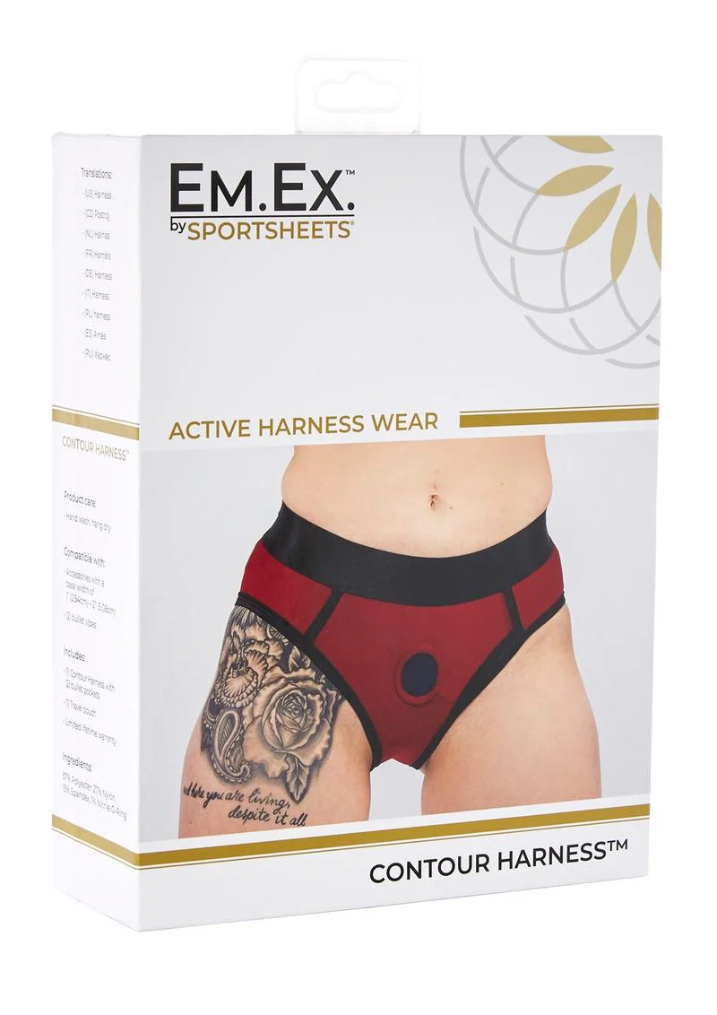 Em.Ex.. Active Harness Wear Contour Harness Briefs - Image 14
