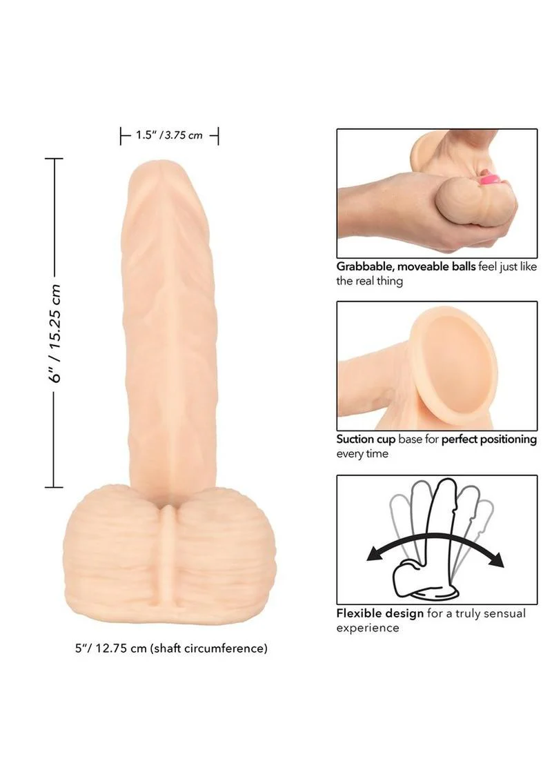 Emperor Ballsy Lifelike Dildo with Balls - Image 4