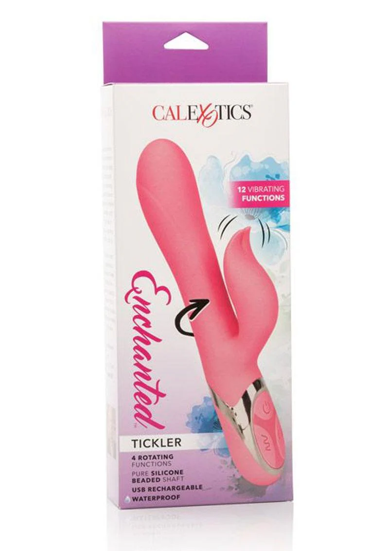 Enchanted Tickler Silicone Rechargeable Rabbit Vibrator - Image 2