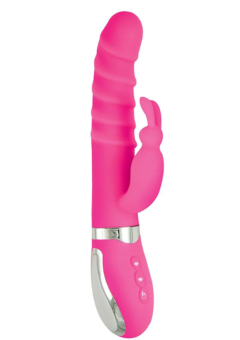 Energize Heat Up Bunny 1 Rechargeable Silicone Warming Vibrator