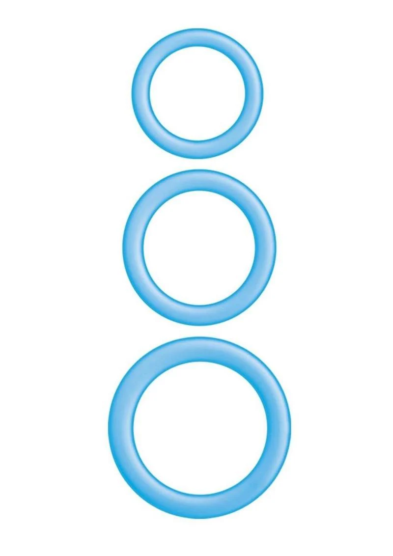 Enhancer Glow Rings Silicone Cockring