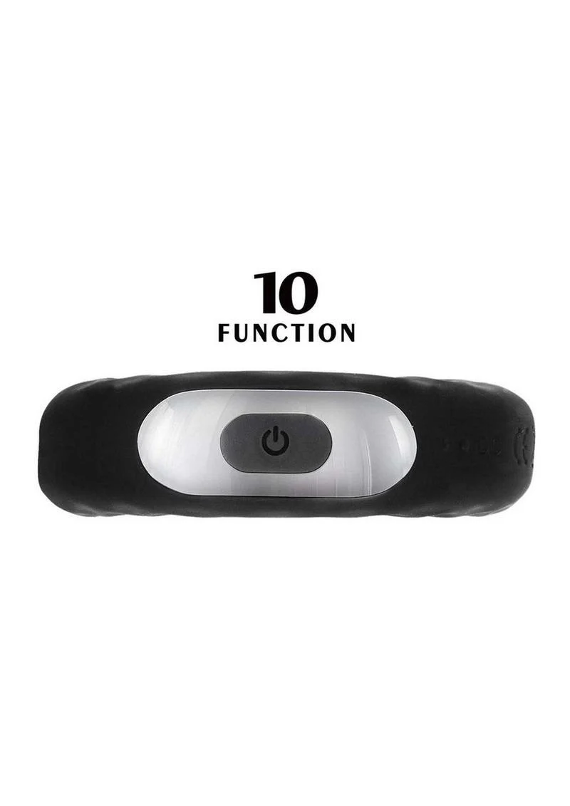 Enhancer Rechargeable Silicone Vibrating Cockring - Image 4