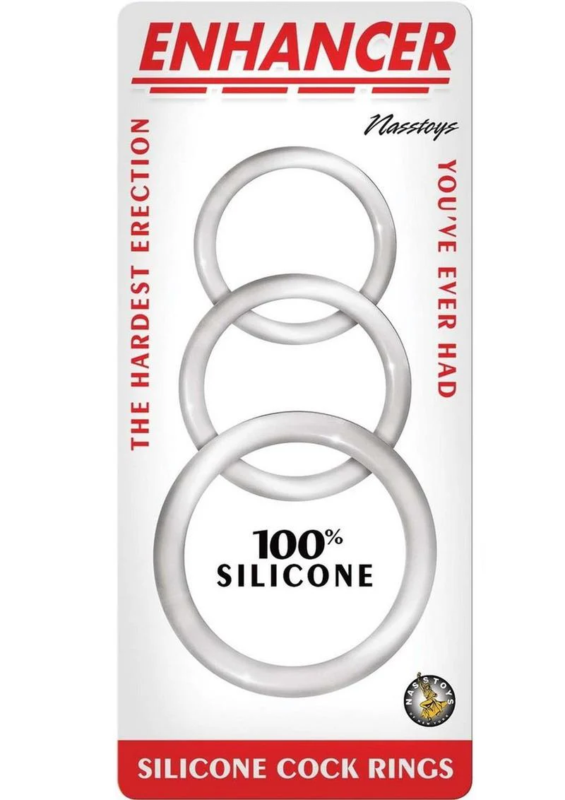 Enhancer Silicone Cock Rings - Image 2
