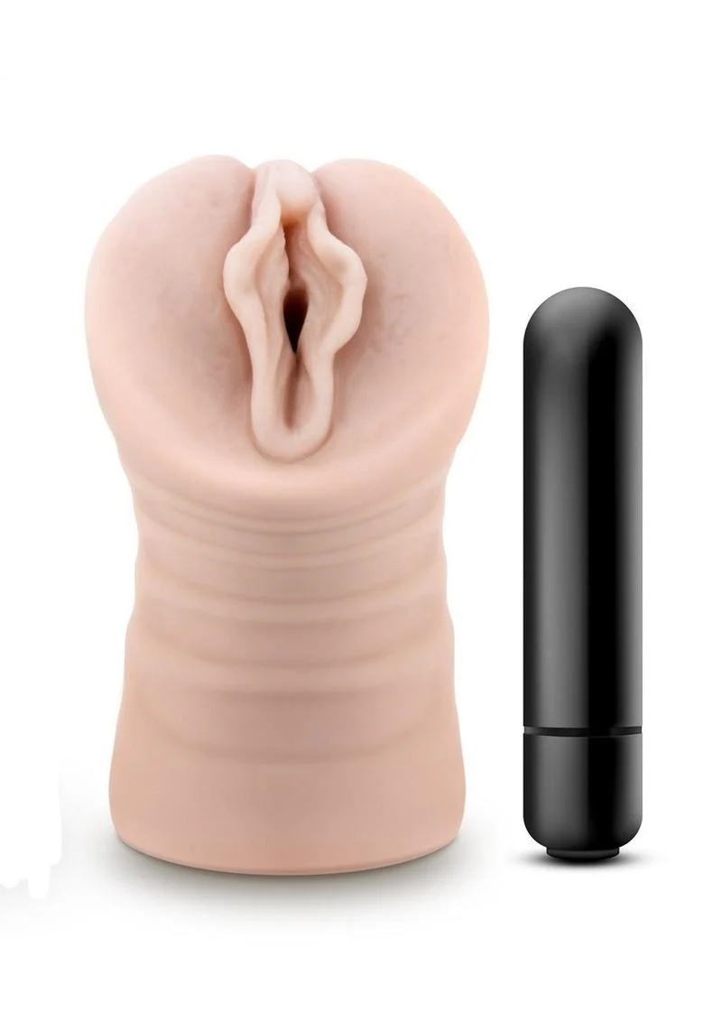 Enlust Destini Dual End Vibrating Stroker - Pussy