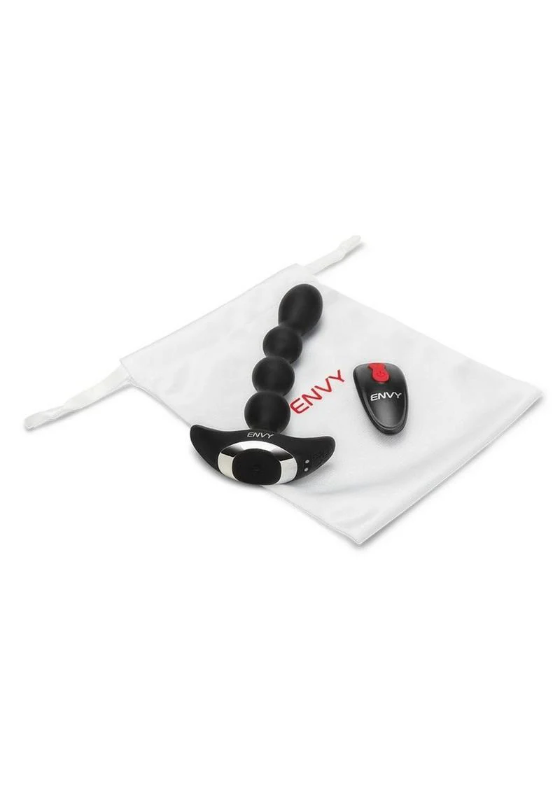 Envy Toys Deep Reach Remote Controlled Rechargeable Silicone Vibrating Anal Beads - Image 4