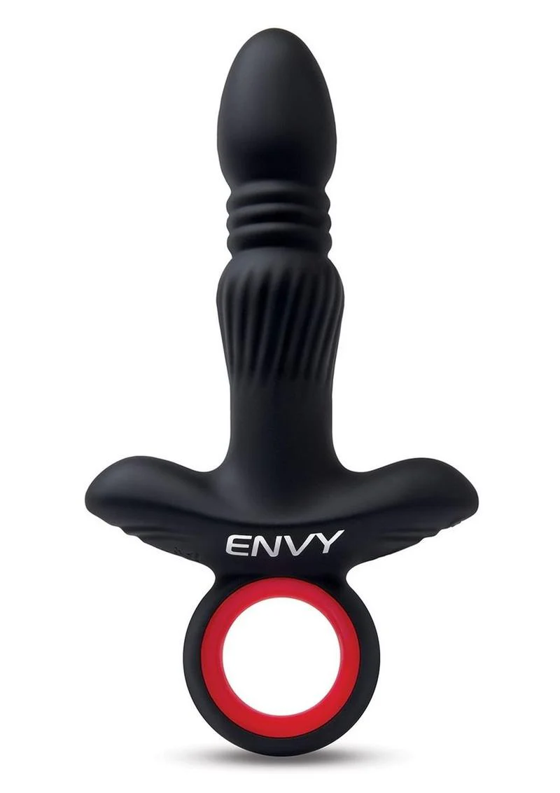 Envy Vibrating Silicone Rechargeable Thrusting Assifier - Image 3