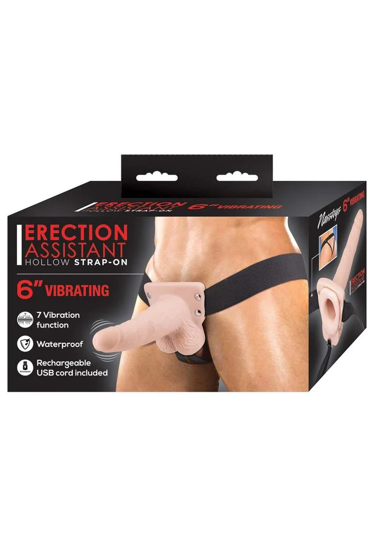 Erection Assistant Hollow Vibrating Strap-On - Image 6