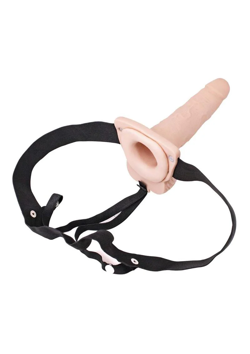 Erection Assistant Hollow Vibrating Strap-On - Image 7