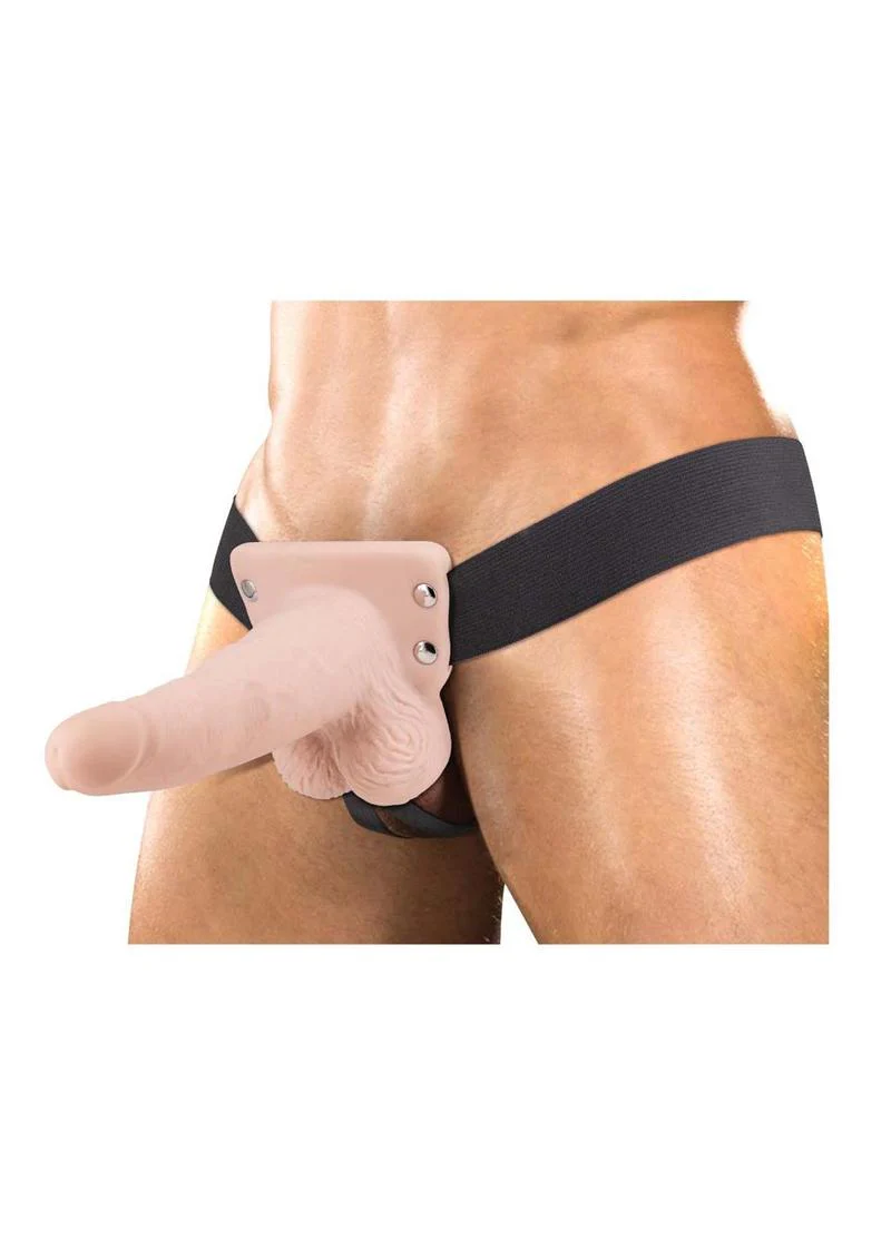 Erection Assistant Hollow Vibrating Strap-On - Image 8
