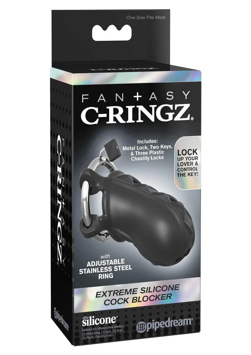 Fantasy C-Ringz Extreme Silicone Cock Blocker Cock Ring - Image 2