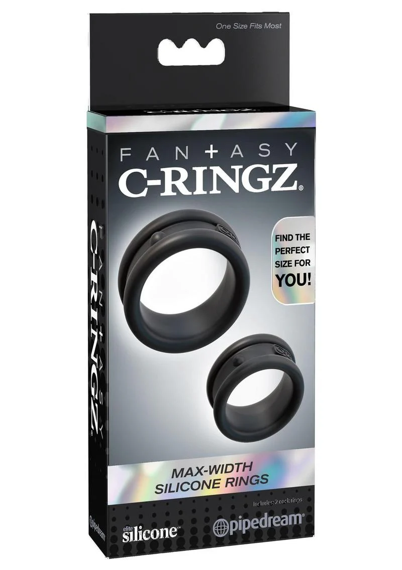 Fantasy C-Ringz Max-Width Silicone Cock Rings - Image 2