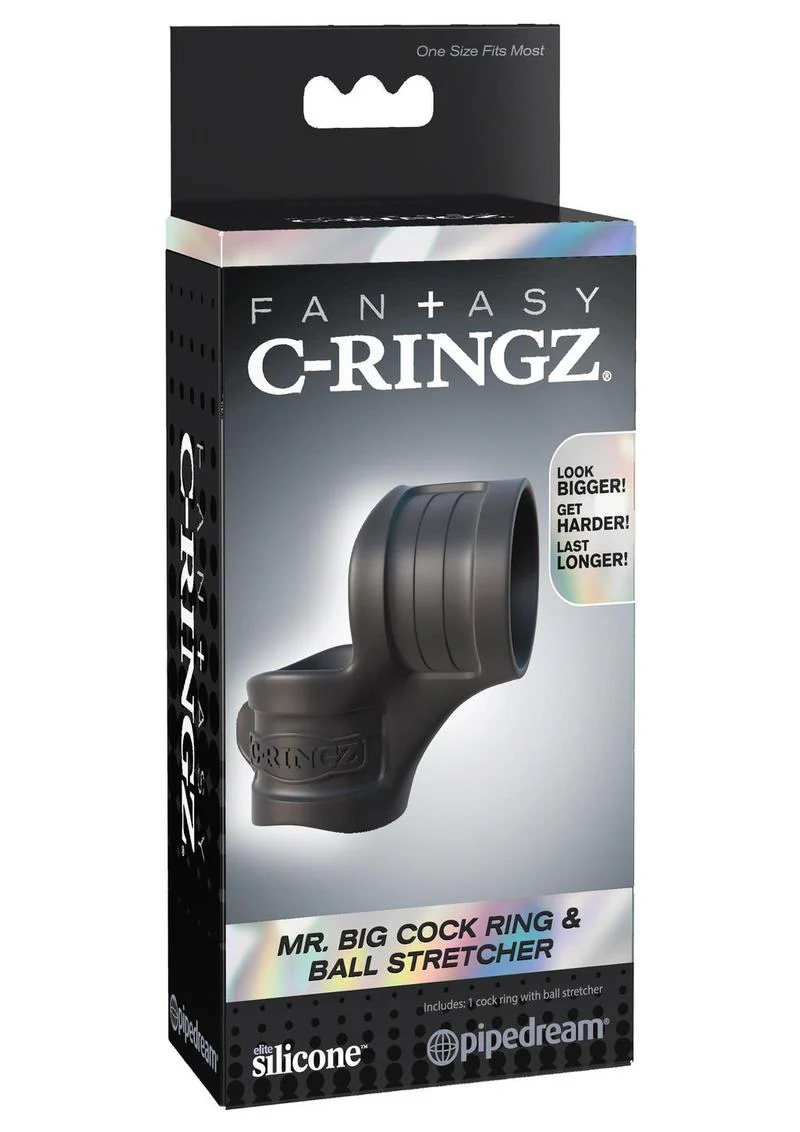 Fantasy C-Ringz Silicone Mr. Big Cock Ring and Ball Stretcher - Image 2