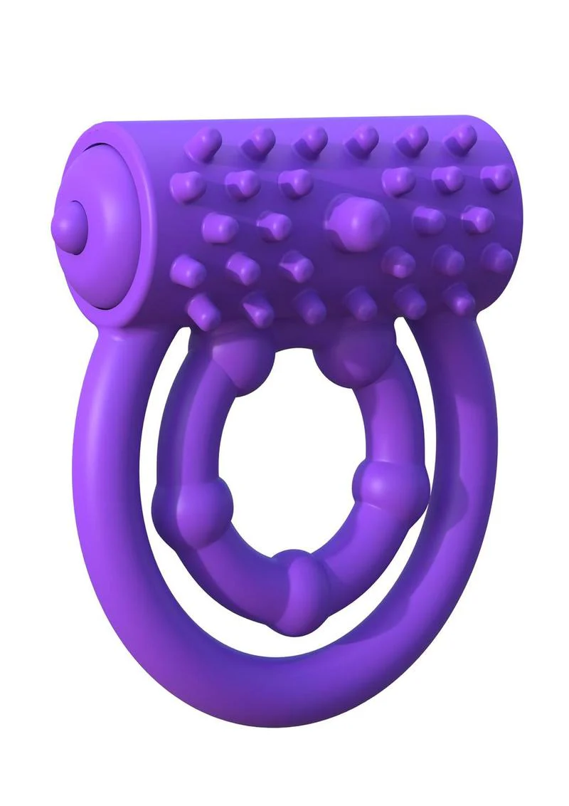 Fantasy C-Ringz Silicone Vibrating Prolong Performance Cock Ring - Image 3