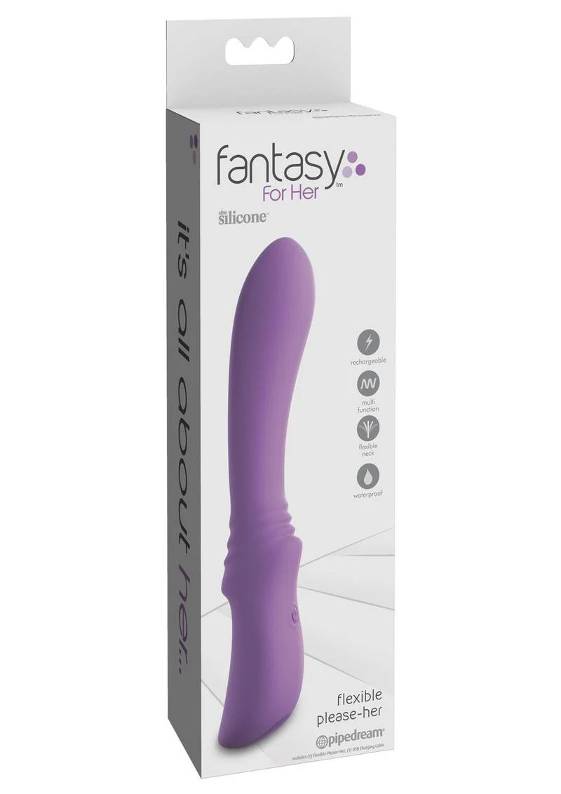 Fantasy For Her Flexible Please Her Silicone Rechargeable Waterproof - Image 2