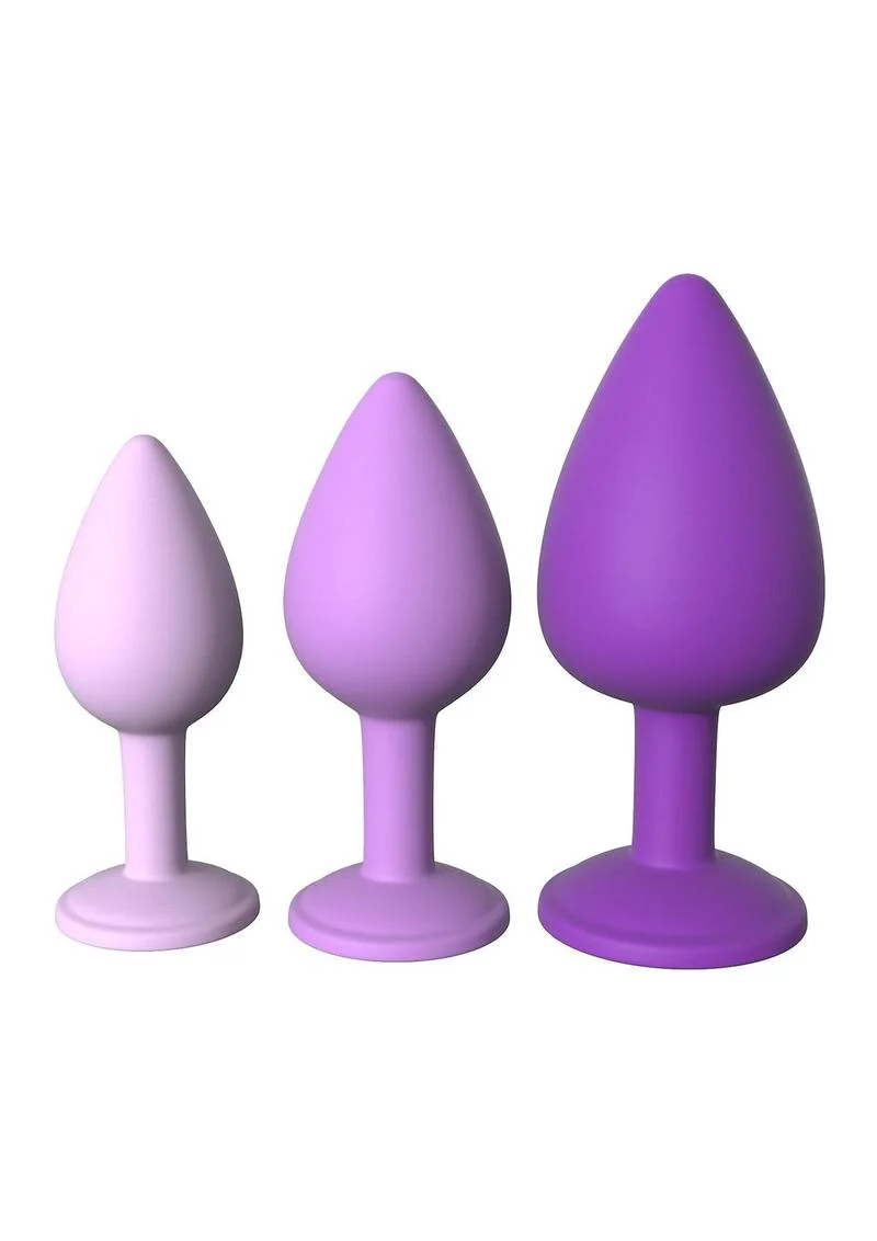 Fantasy For Her Her Little Gems Trainer Set Anal Kit 3 Training Size Plugs Waterproof Silicone - Image 3