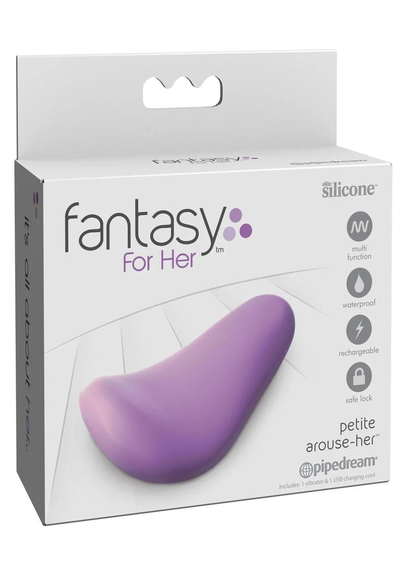 Fantasy For Her Petite Arouse Her Silicone USB Rechargeable Vibrator Waterproof - Image 2
