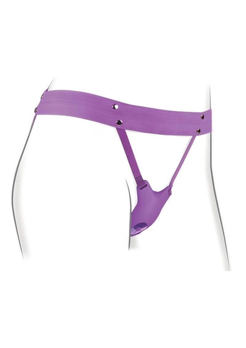 Fantasy For Her Ultimate Butterfly Silicone Strap-On with Remote Control - Image 4