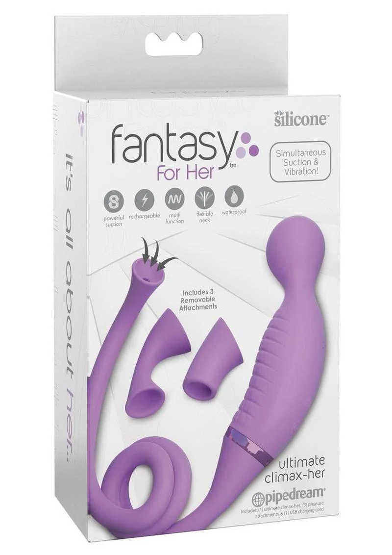 Fantasy For Her Ultimate Climax Her Silicone Rechargeable Waterproof - Image 2