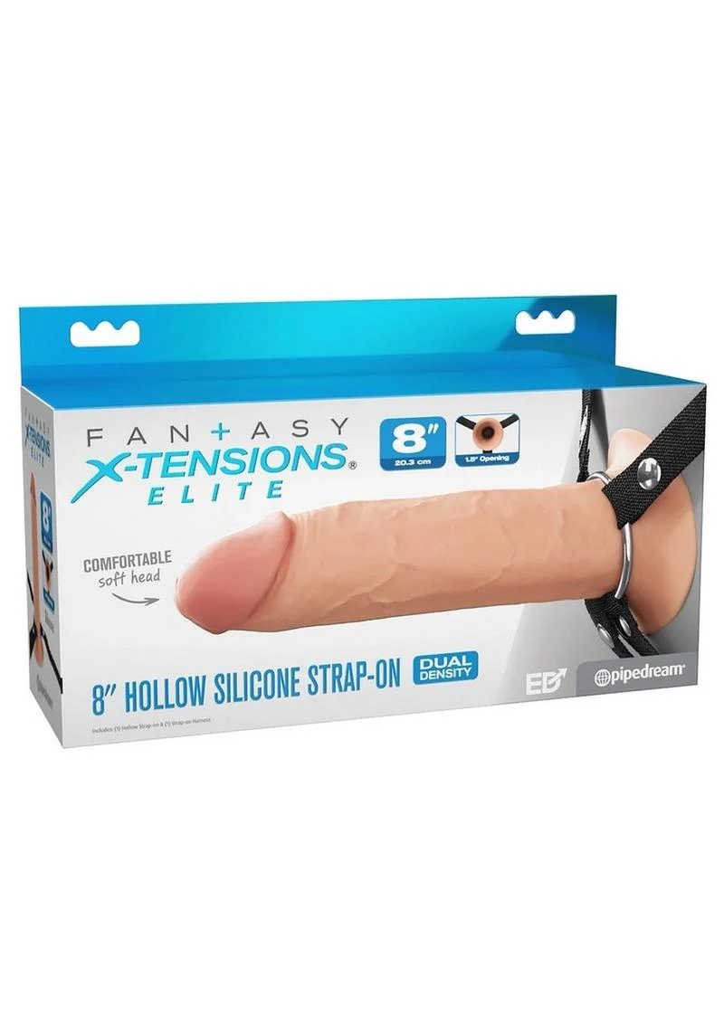 Fantasy X-Tensions Elite Silicone Dual Density Hollow Strap-On - Image 7