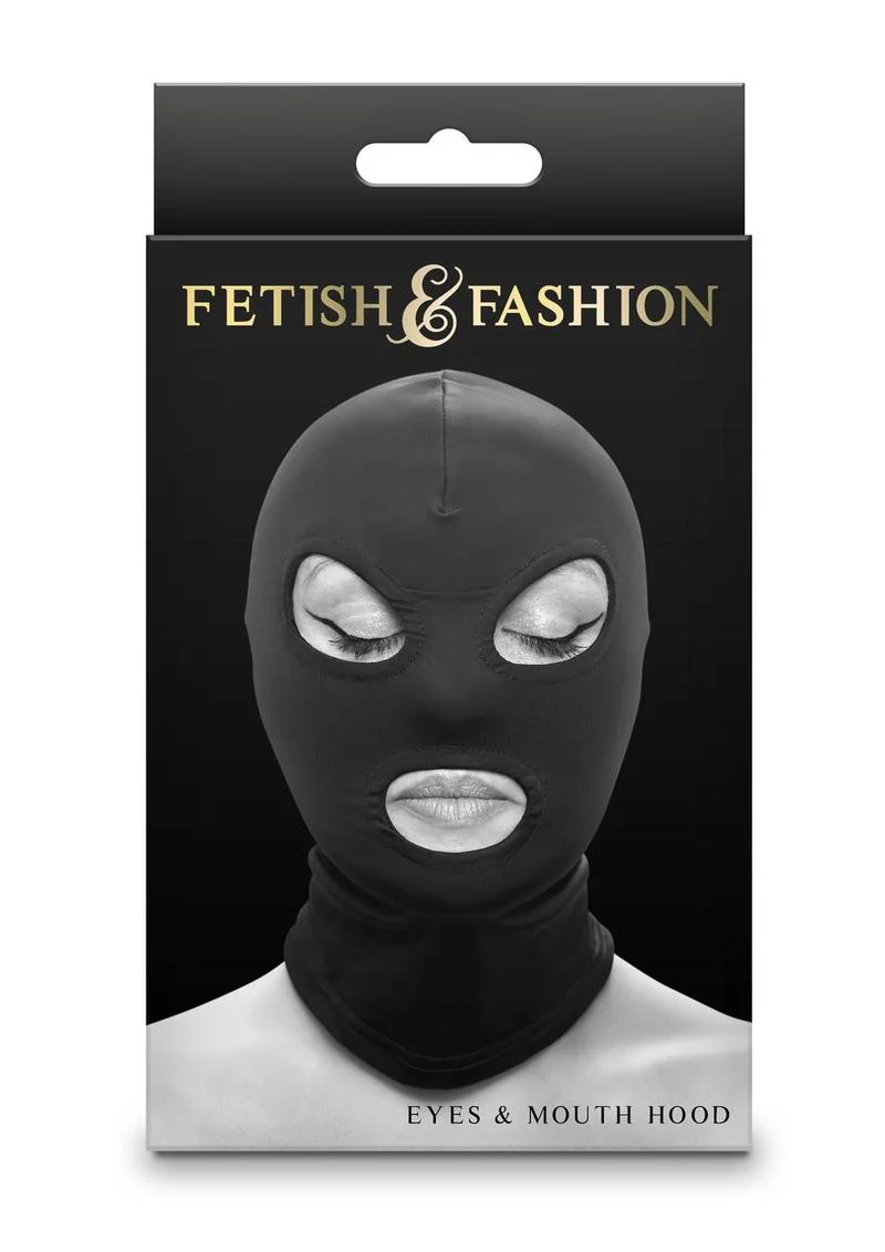 Fetish and Fashion Eyes Andamp; Mouth Hood - Image 4