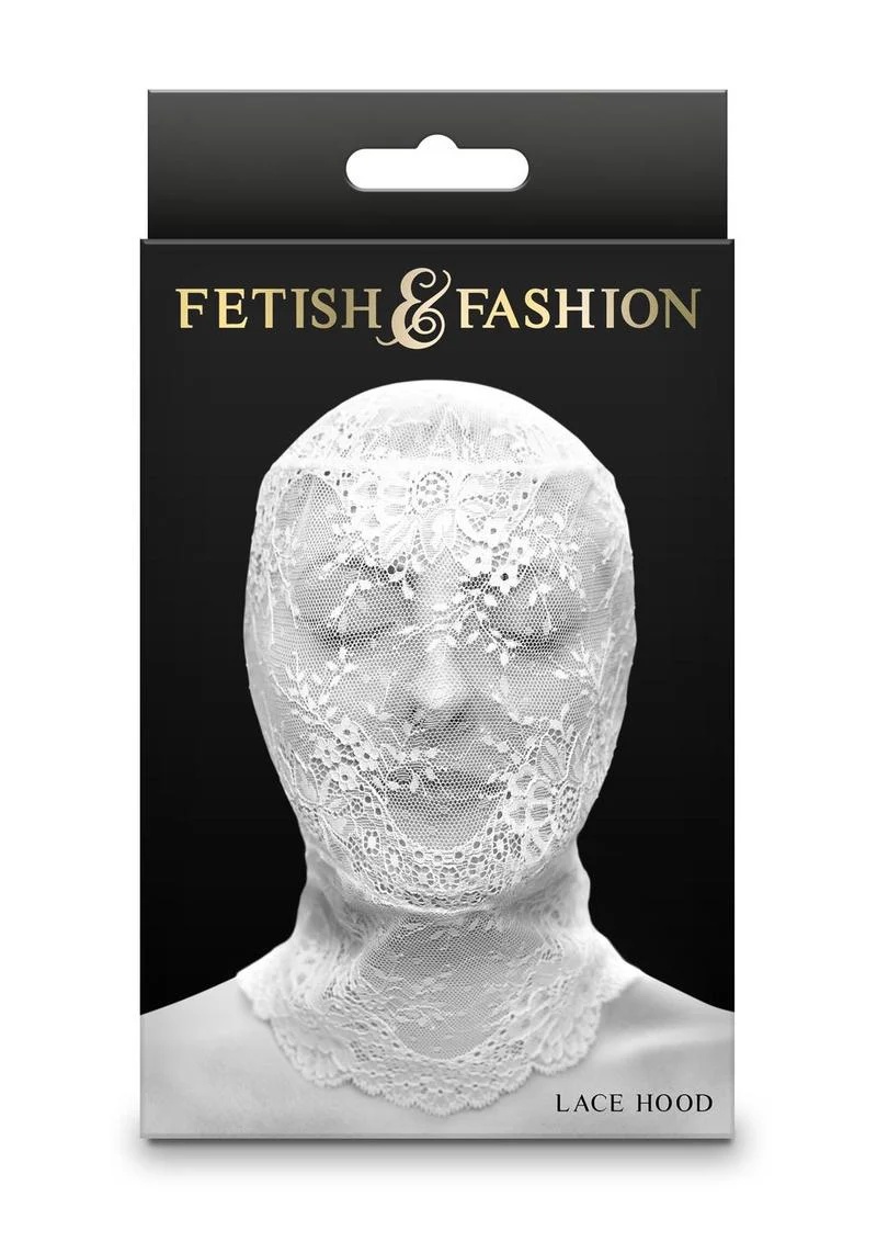 Fetish and Fashion Lace Hood - Image 2