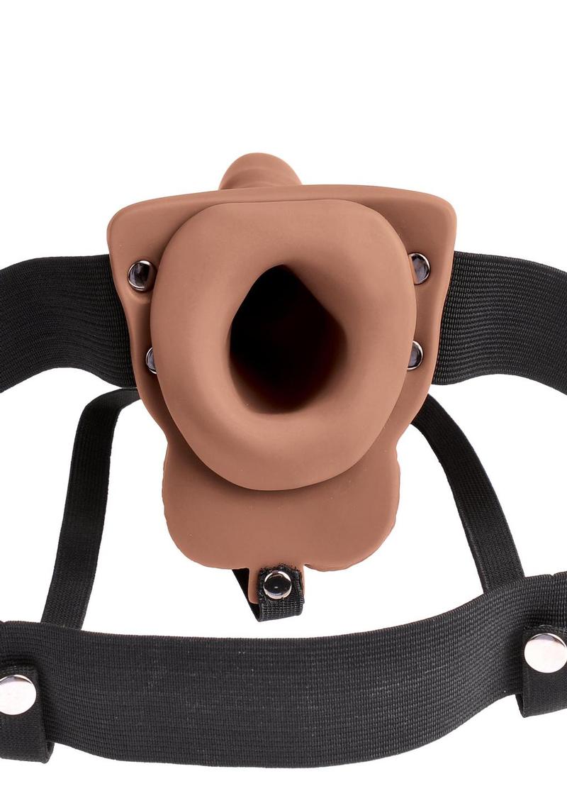 Fetish Fantasy Hollow Rechargeable Strap-On with Balls - Image 3
