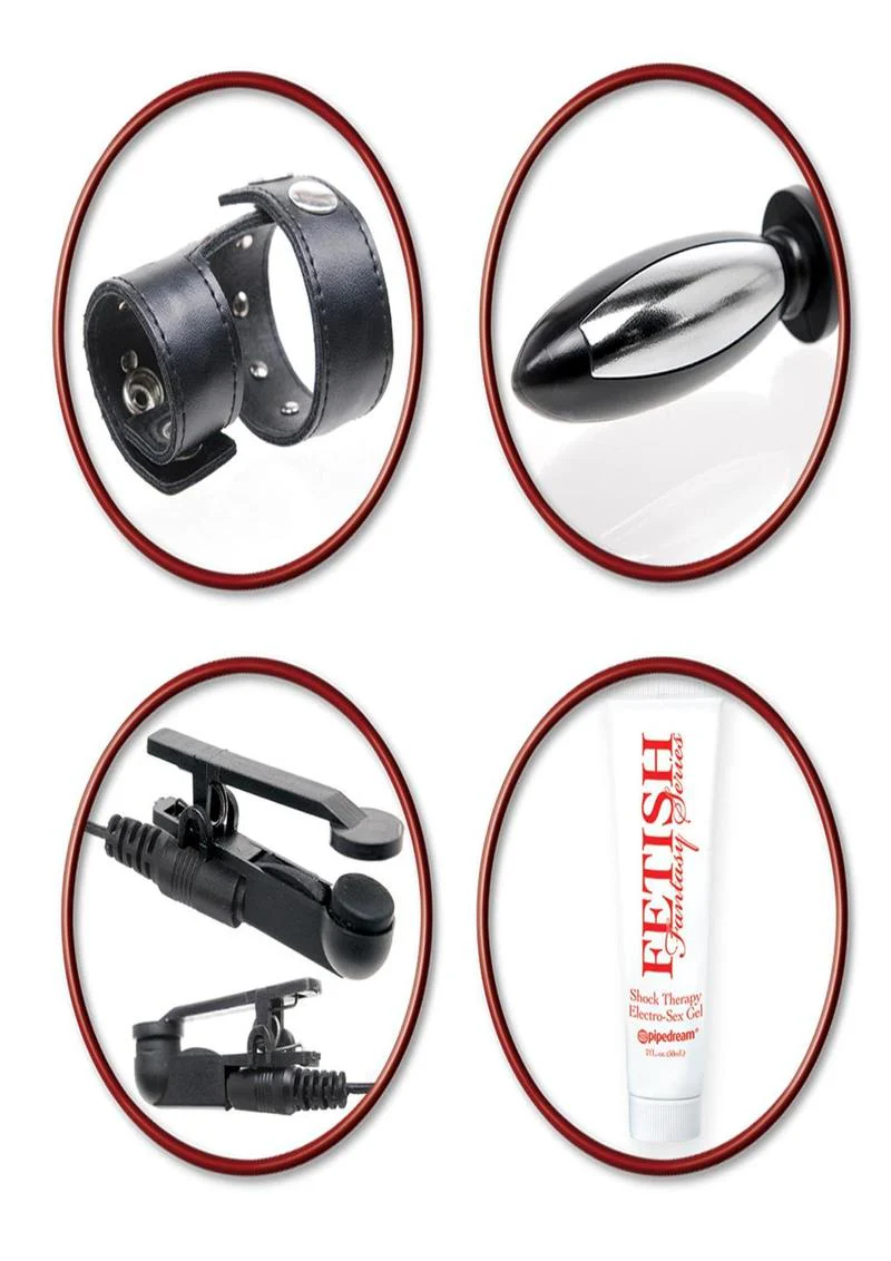 Fetish Fantasy Series Deluxe Shock Therapy Travel Kit - Image 3