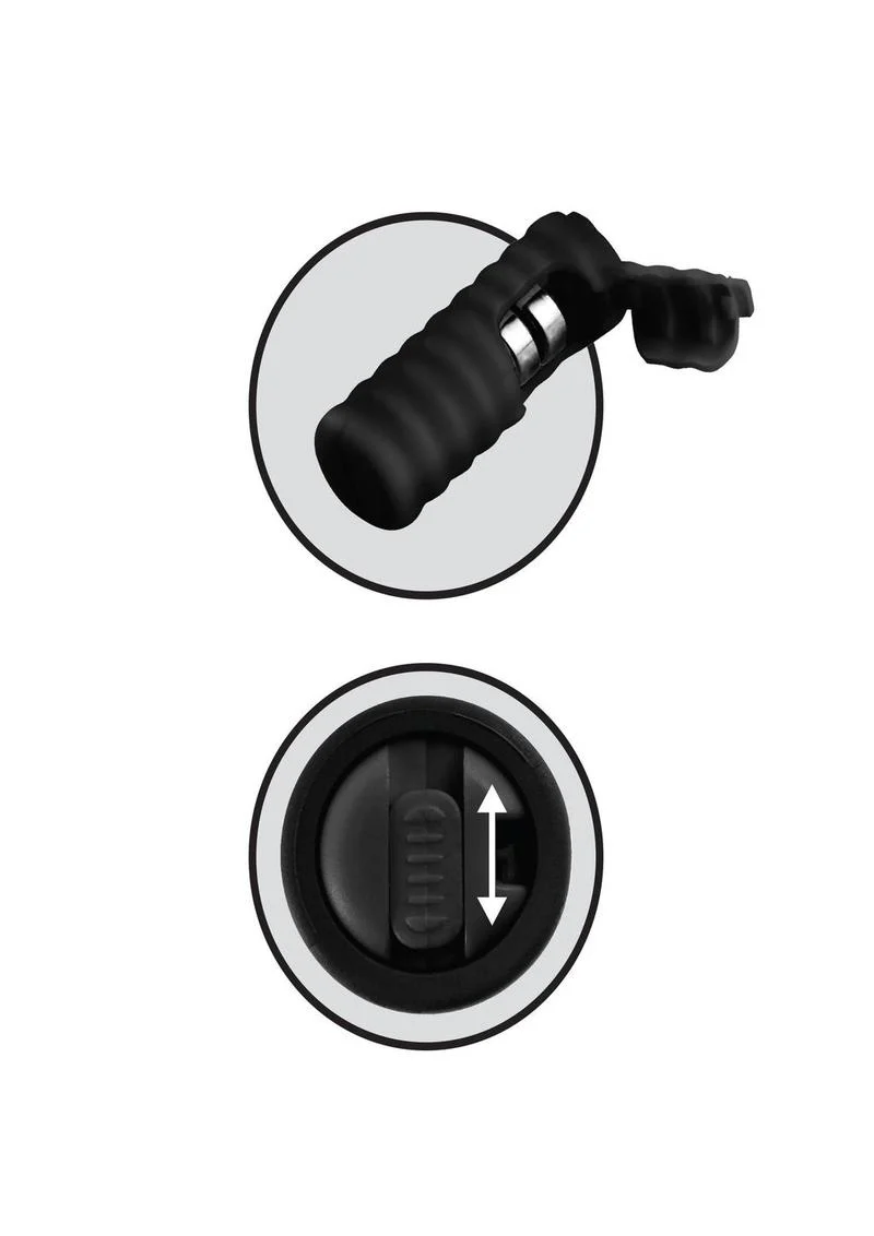 Fetish Fantasy Series Limited Edition Vibrating Silicone Nipple Lassos - Image 3
