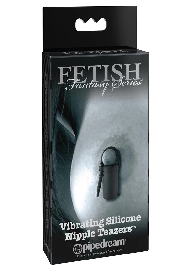 Fetish Fantasy Series Limited Edition Vibrating Silicone Nipple Teazers - Image 2