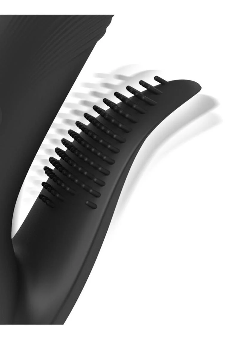Fetish Fantasy Series Pogo Thruster Rechargeable Silicone Rabbit Vibrator - Image 3