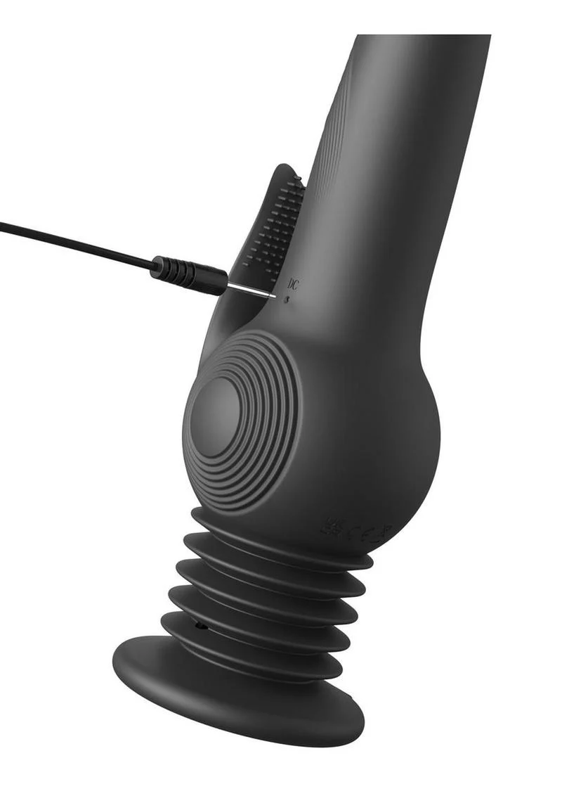 Fetish Fantasy Series Pogo Thruster Rechargeable Silicone Rabbit Vibrator - Image 4