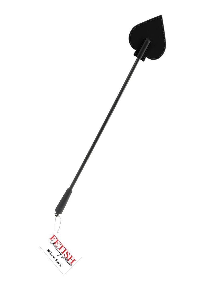 Fetish Fantasy Series Silicone Spade Crop - Image 2