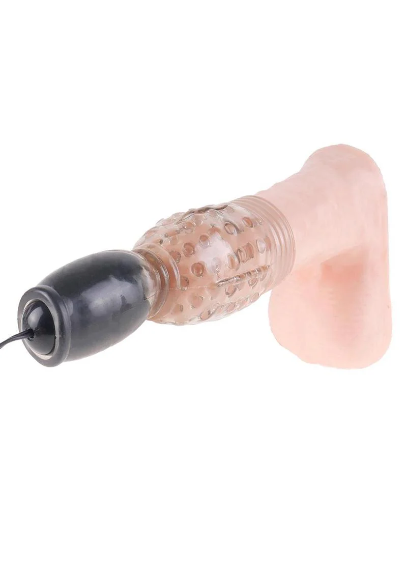 Fetish Fantasy Series Vibrating Head Teazer Sleeve with Bullet and Remote Control - Image 2