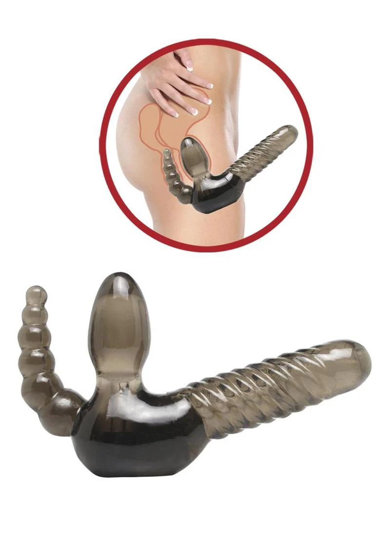 Fetish Fantasy Strapless Strap-On with Anal Stimulator - Image 3
