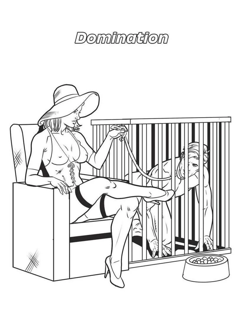 Fetishes Are Fun Coloring Book - Image 2
