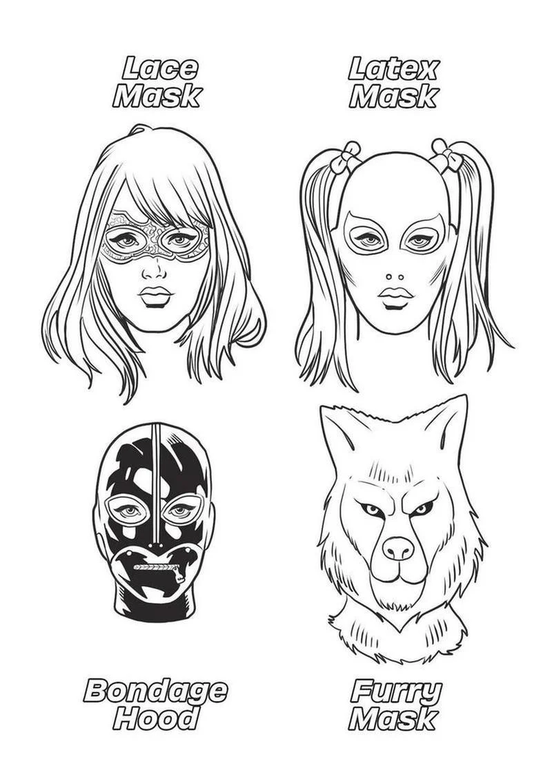 Fetishes Are Fun Coloring Book - Image 3
