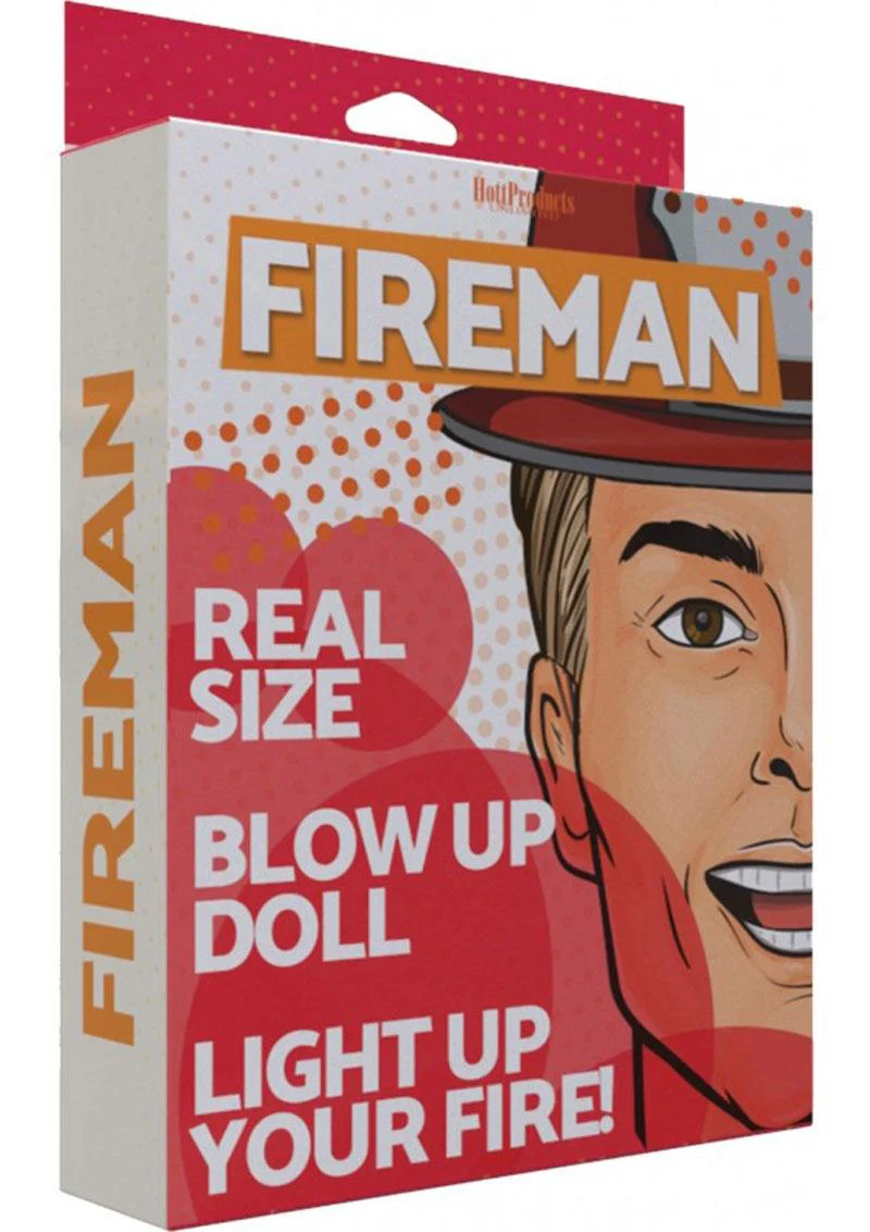 Fireman Blow-Up Doll - Image 2