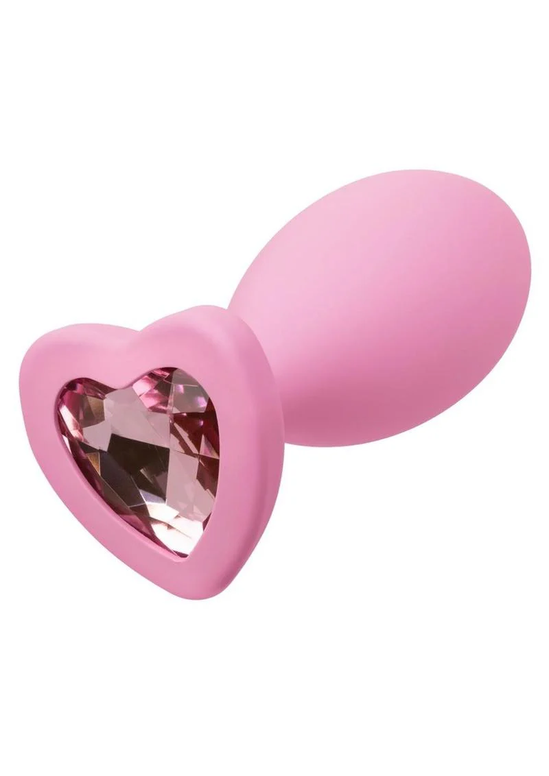 First Time Crystal Booty Duo Silicone Anal Plug - Image 4