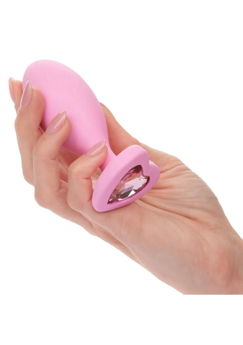 First Time Crystal Booty Duo Silicone Anal Plug - Image 5